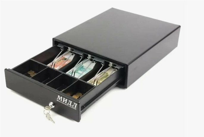 Денежный ящик 1.0/К (Компакт. 3 Черный)