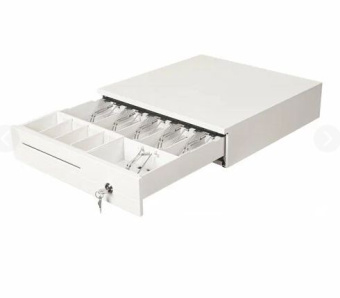 Денежный ящик H405 с открыванием Push-On белый